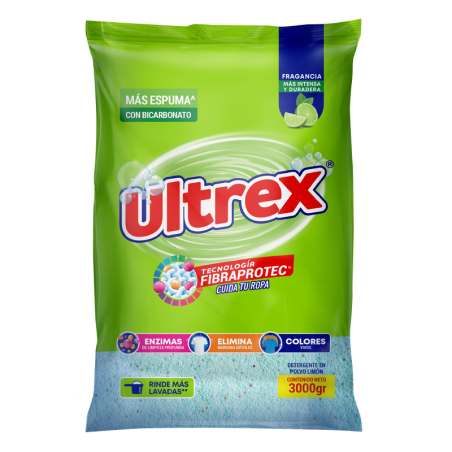 Detergente en polvo Ultrex