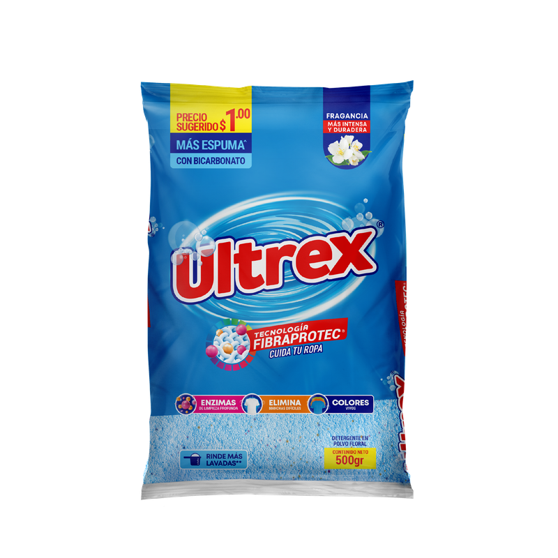 Detergente en polvo Ultrex
