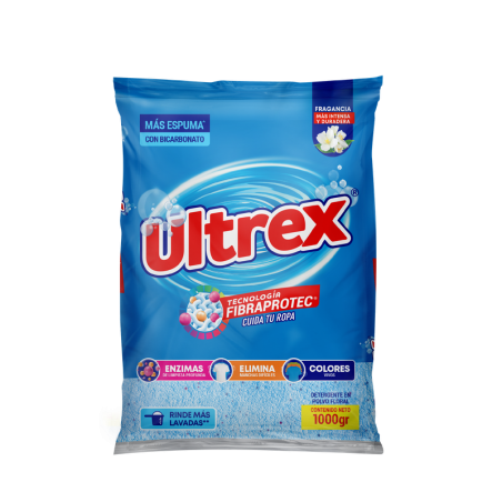 Detergente en polvo Ultrex