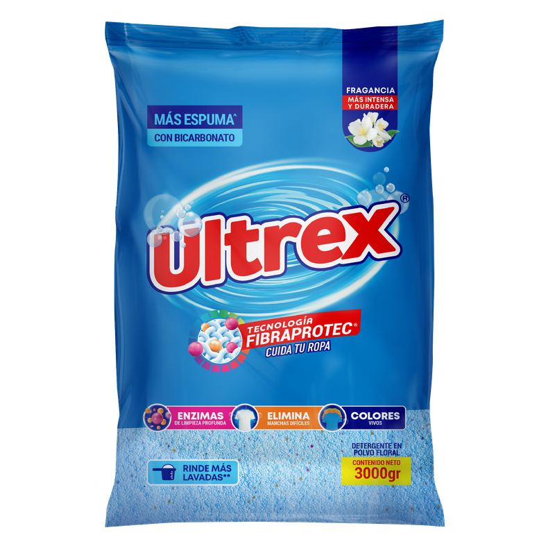 Detergente en polvo Ultrex