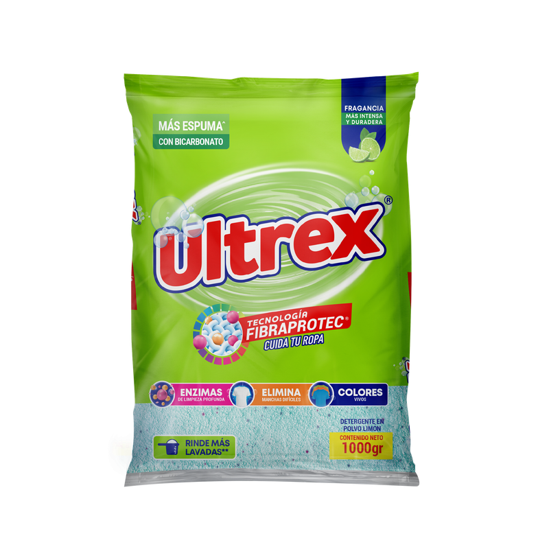 Detergente en polvo Ultrex