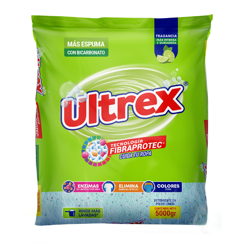 Detergente en polvo Ultrex