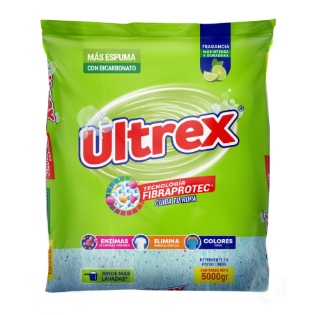 Detergente en polvo Ultrex