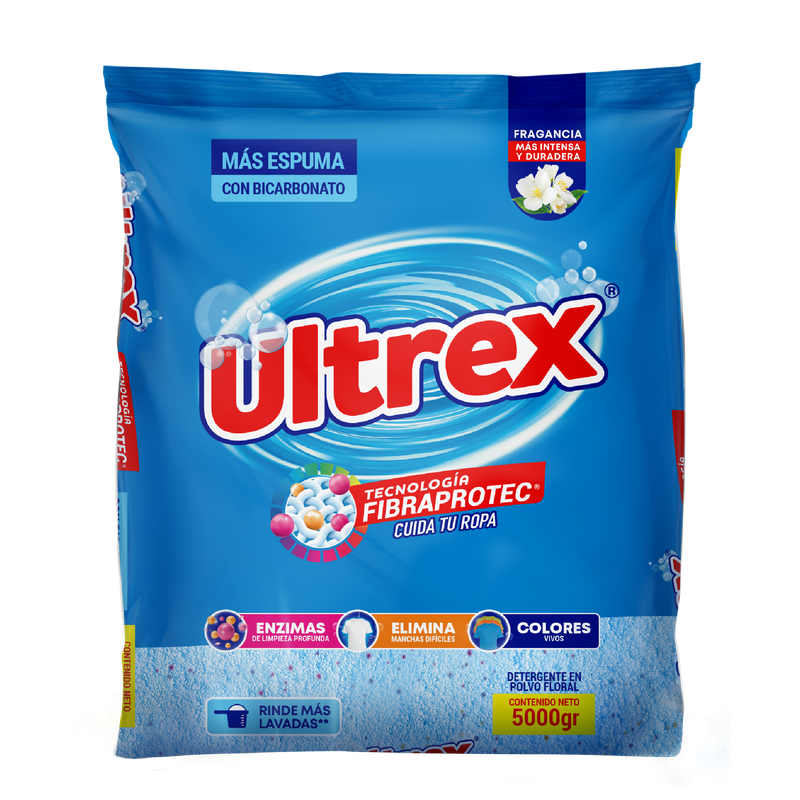 Detergente en polvo Ultrex