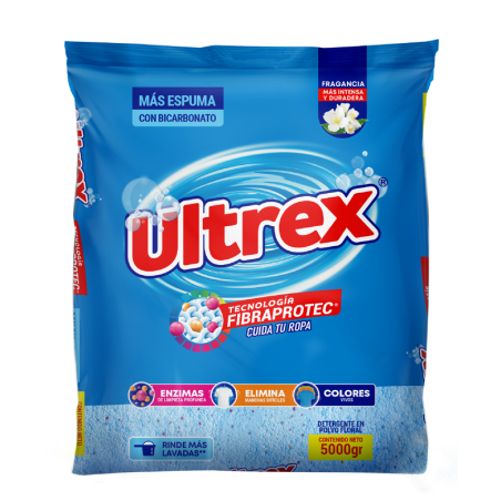 Detergente en polvo Ultrex