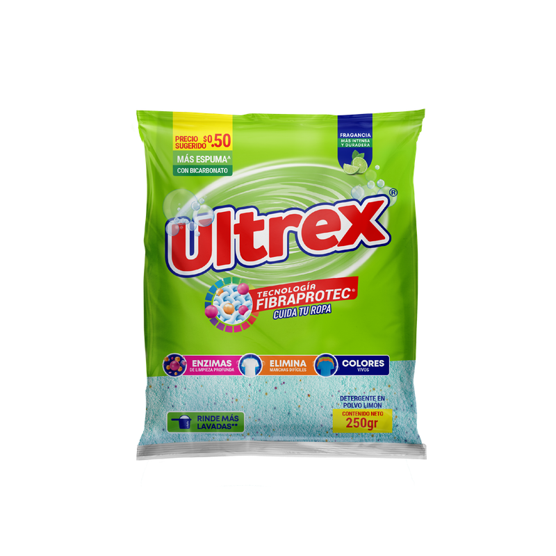 Detergente en polvo Ultrex